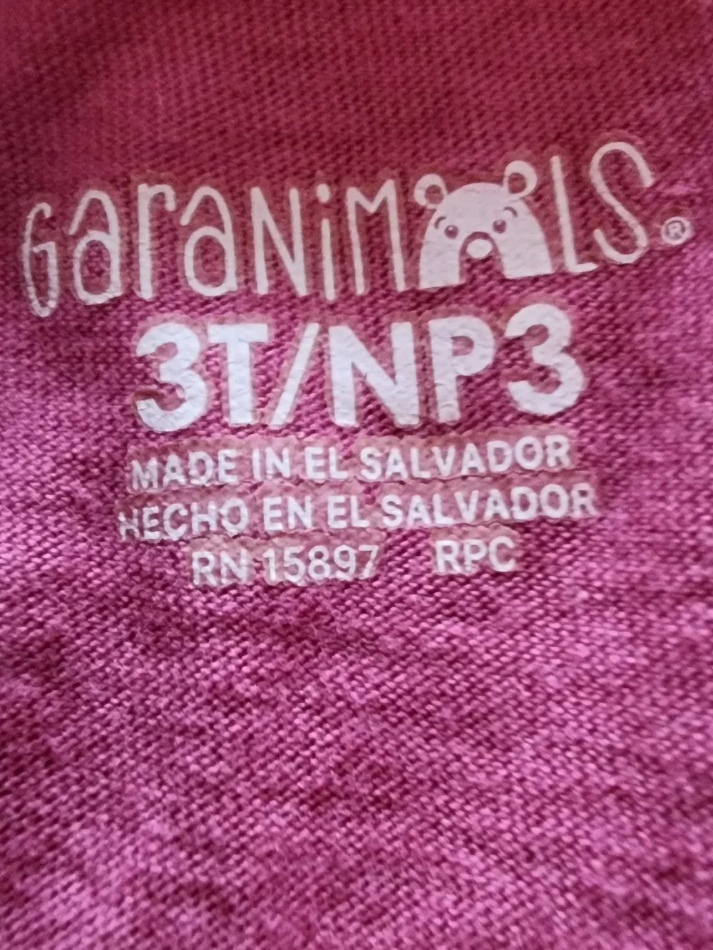 Garanimals Pink Floral Two-Piece Pajama Set